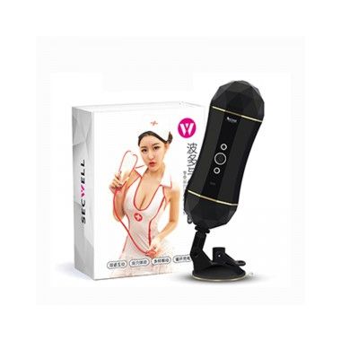 【男用器具】波多与悠悠发声飞机杯黑色SECWELL/恰然国际